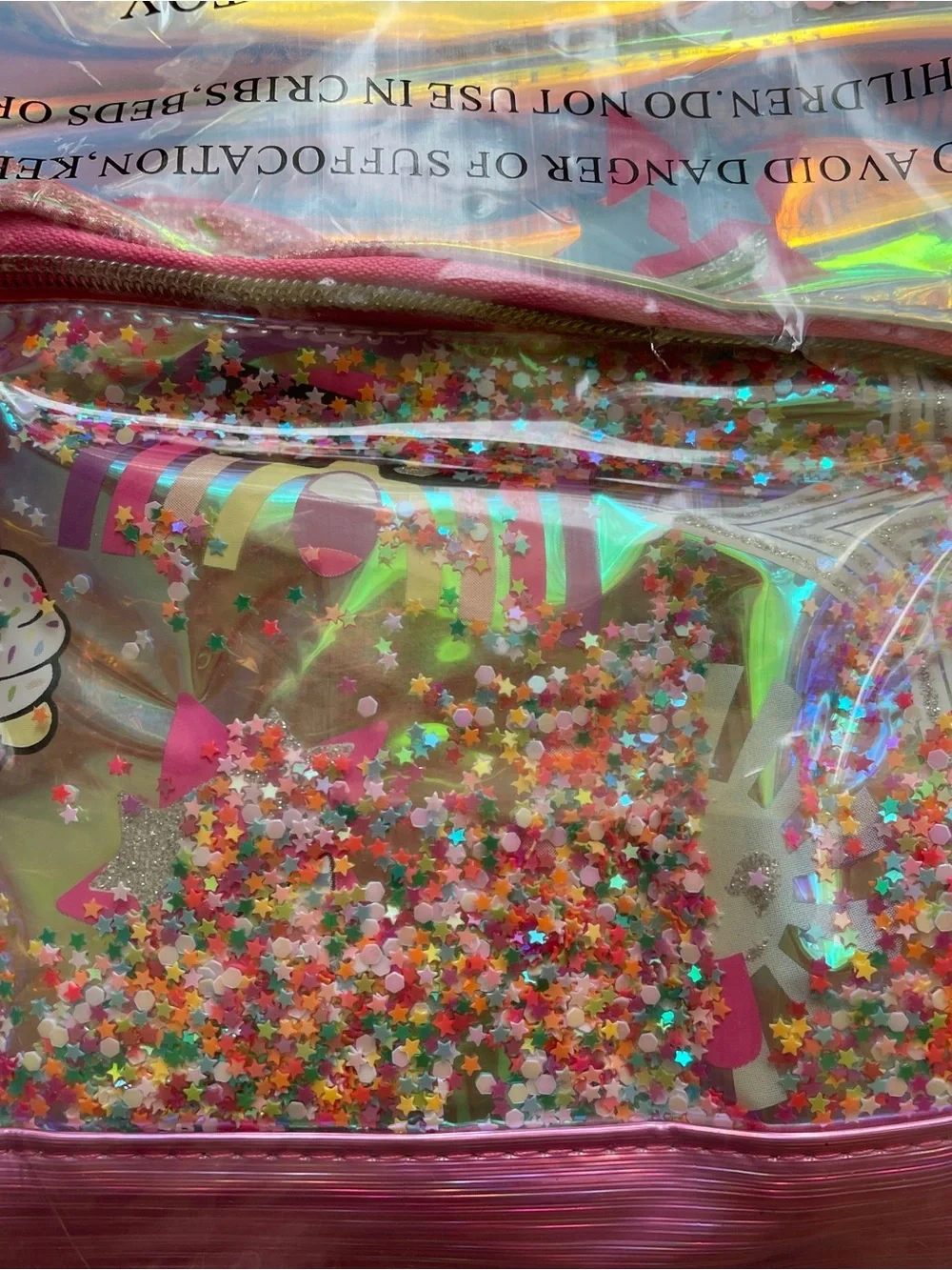 Skechers Twinkle Toes Unicorn Backpack Bling Girls - Sparkly Rainbow Design
